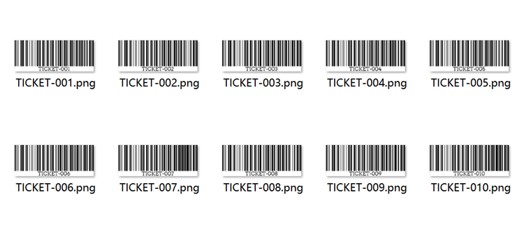 batch barcodes batch streckkoder