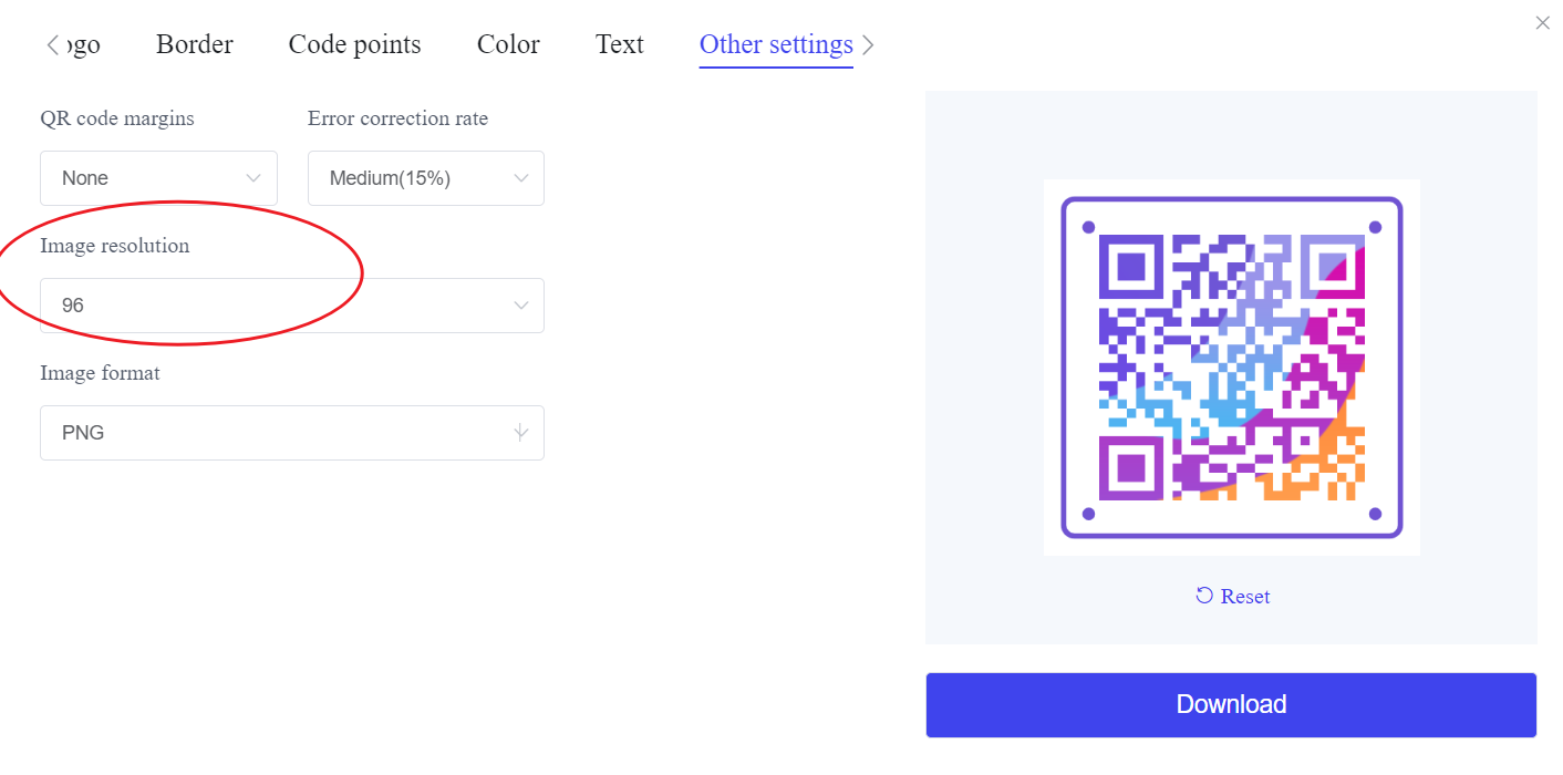 anpassa QR Code poll format.png