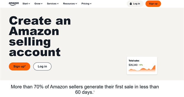 Amazon säljarkonto
