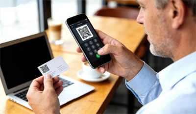 skanna QR-kod f&ouml;r calli