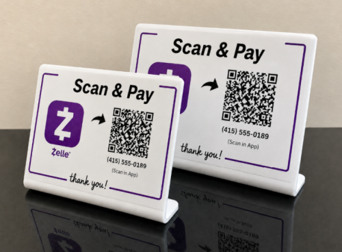 zelle qr kod betalning