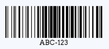 kod 128 Alfanumerisk streckkod