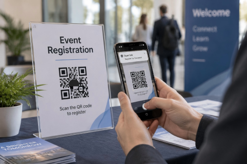 QR Code for Registratio QR-kod för registrering